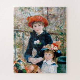 Two Sisters - Renoir Impressionist Painting Jigsaw Puzzle
