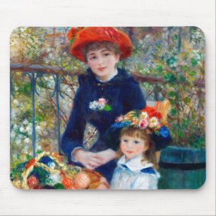 Two Sisters, Renoir Mouse Mat