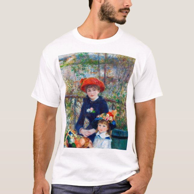 Two Sisters, Renoir T-Shirt (Front)