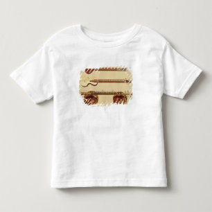 Two sitars and a rudra vina, Indian, from 'Musical Toddler T-Shirt