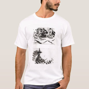 Two sketches for The Raft of the Medusa, c.1819 T-Shirt