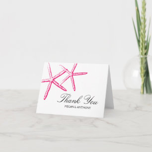Two Skinny Starfish Thank You Card