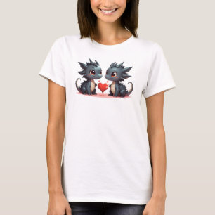 Two small dragons in love T-Shirt