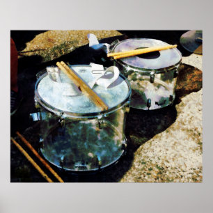 Two Snare Drums Poster
