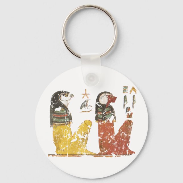 Two Sons of Horus Key Ring (Front)