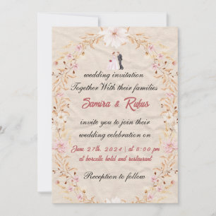 Two Souls, One Heartbeat Invitation