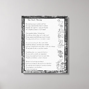 Two Souls Passing Canvas Print