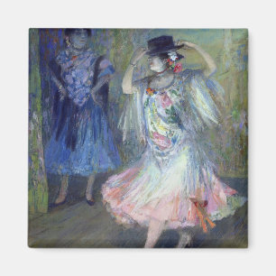 Two Spanish Dancers, 1852 Magnet
