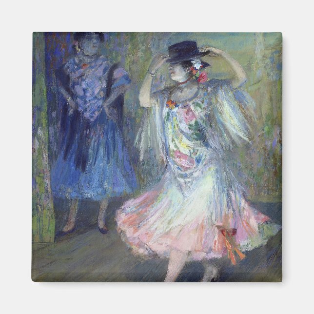 Two Spanish Dancers, 1852 Magnet (Front)
