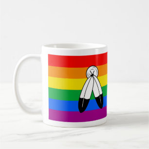 Two-Spirit LGBTQ+ Pride Flag Coffee Mug