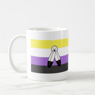 Two-Spirit Nonbinary Pride Flag Coffee Mug