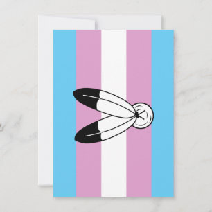 Two-Spirit Trans Pride Flag Holiday Card