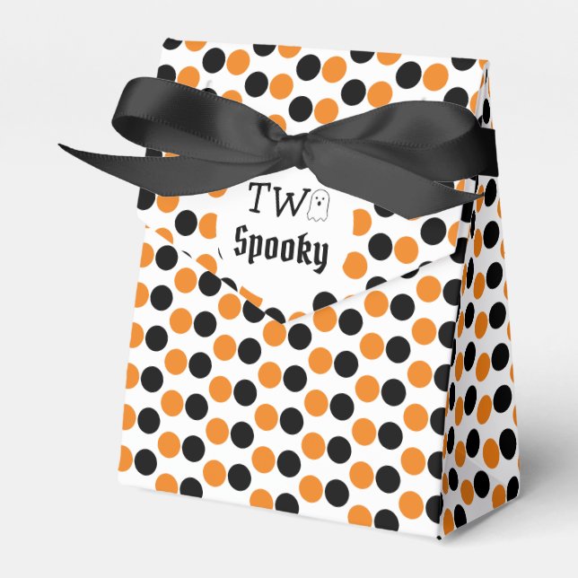 Two Spooky 2nd Birthday Favour Box (Front Side)