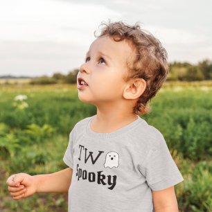 Two Spooky 2nd Birthday Toddler T-Shirt