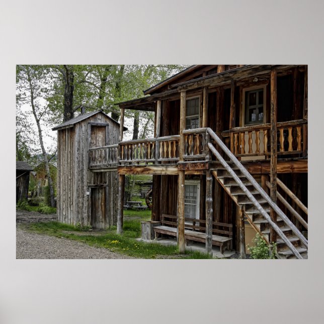 TWO STORY OUTHOUSE POSTER (Front)