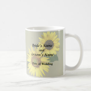 Two Sunflowers, The Same Yet Different Coffee Mug
