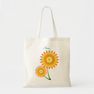 Two Sunflowers Thunder_Cove Tote Bag