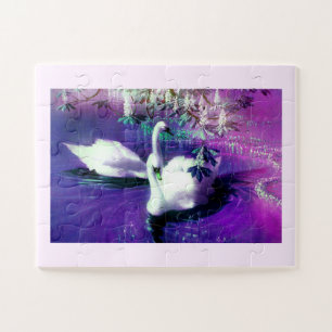 Two swans jigsaw puzzle
