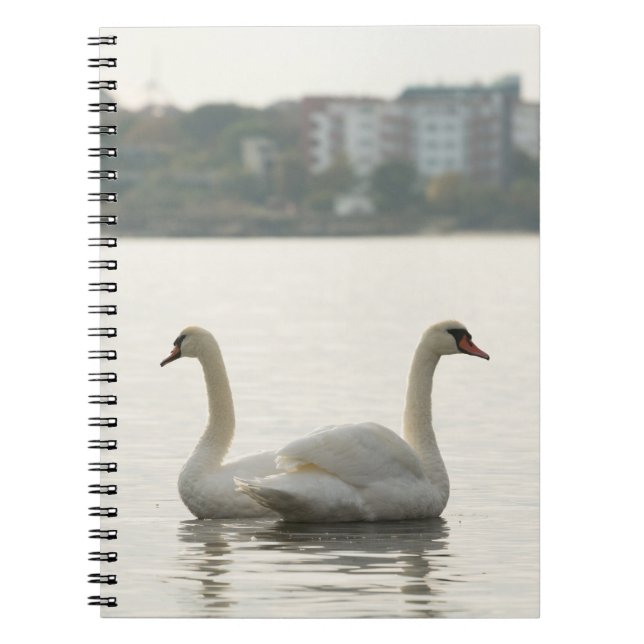 Two swans notebook (Front)