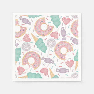 Two Sweet Birthday Party Napkin