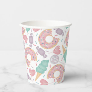 Two Sweet Birthday Party Paper Cups