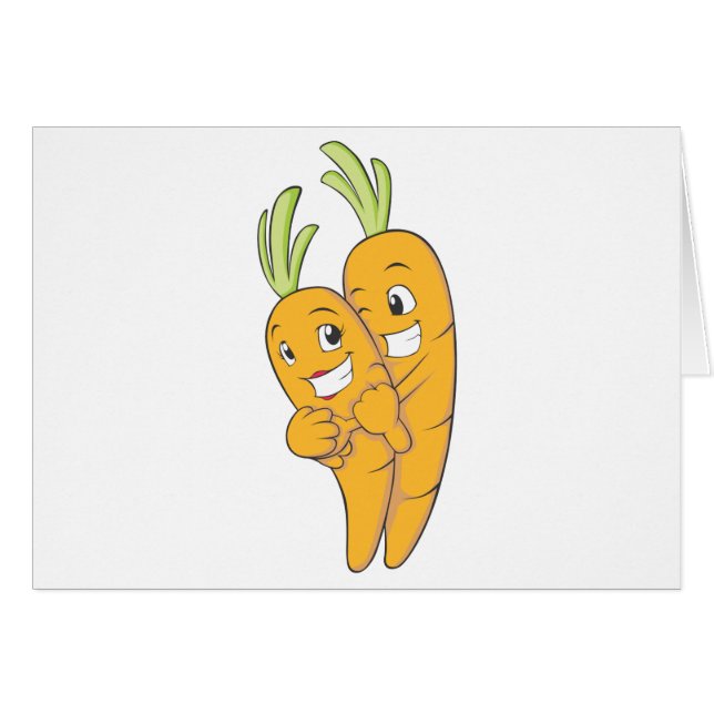Two Sweet Carrot Lovers (Front Horizontal)