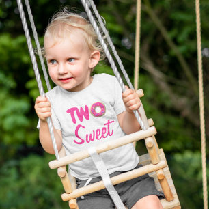 Two Sweet Donut 2nd Birthday Toddler T-Shirt