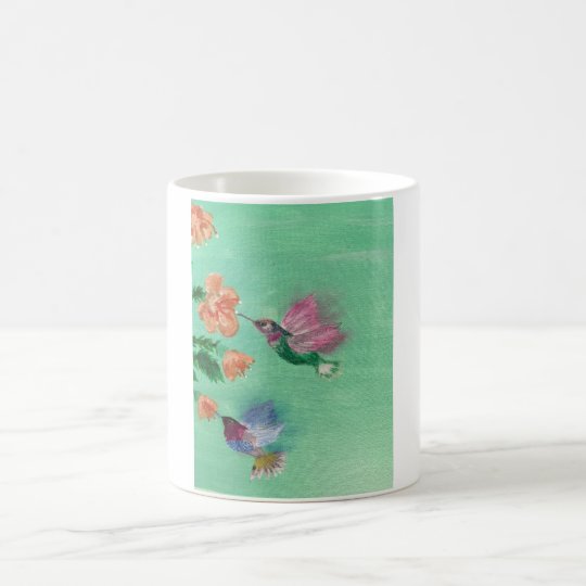 two sweet humming birds I painted Coffee Mug