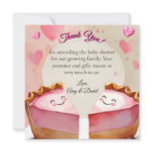 "Two Sweet Peas in a Pie!" – Twin Baby Girl Shower