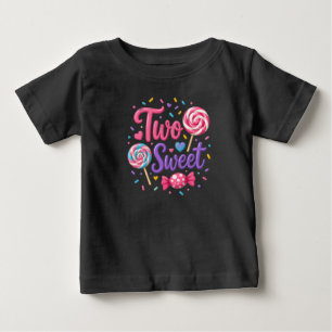 Two Sweet Toddler Birthday Shirt