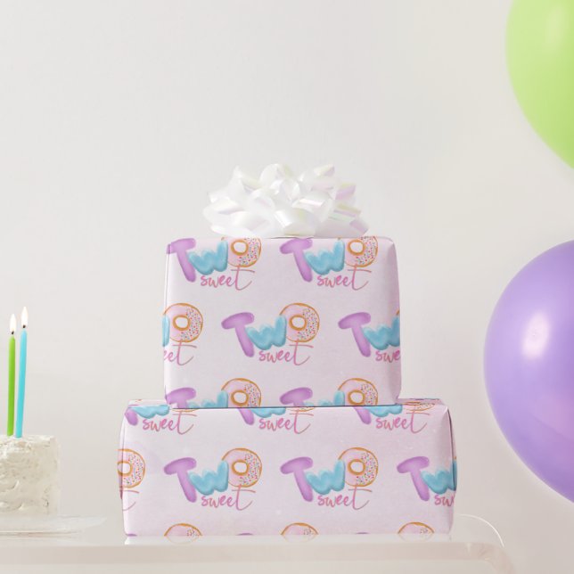Two sweet wrapping paper (Party Gifts)