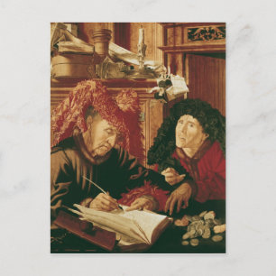 Two Tax Gatherers, c.1540 Postcard
