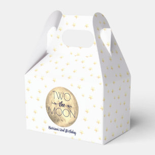 Two The Moon 2nd Birthday Party Favour Box