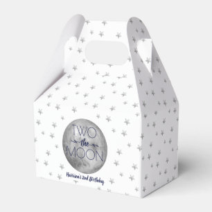 Two The Moon 2nd Birthday Party Favour Box