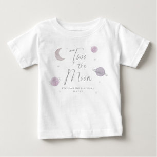 Two the Moon Birthday Shirt