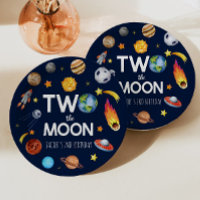 Two The Moon Outer Space Planet Birthday Party
