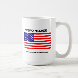 Two Time World War Champions Mug