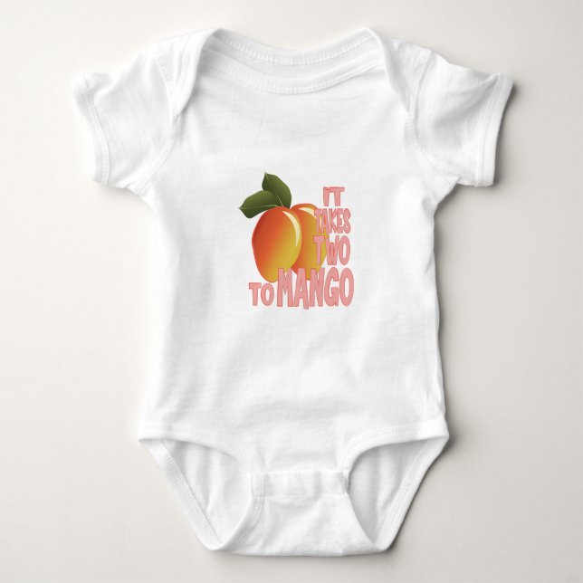 Two To Mango Baby Bodysuit (Front)