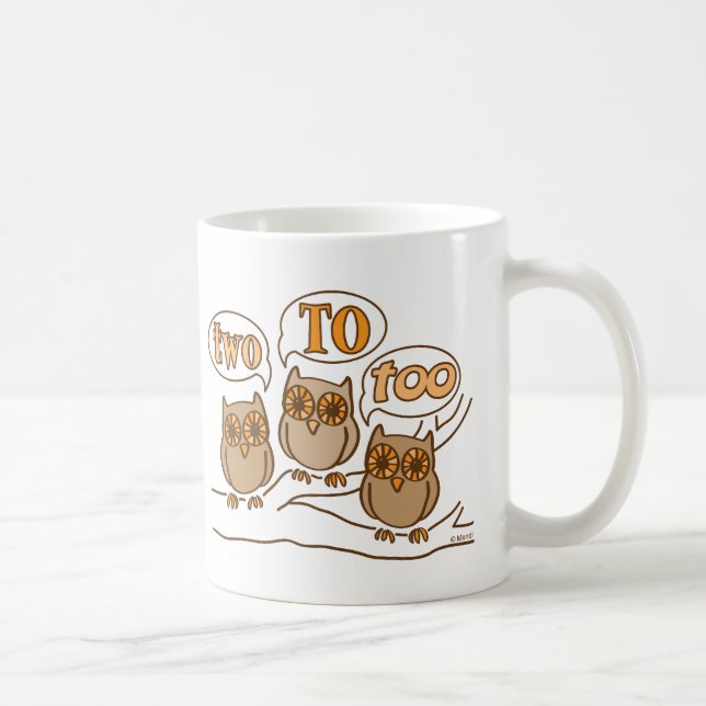 Two To Too Coffee Mug (Right)