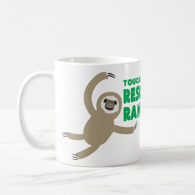 Two Toed Sloth Mug (Left)