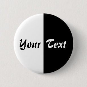 Two Tone - 02 - Customised 6 Cm Round Badge