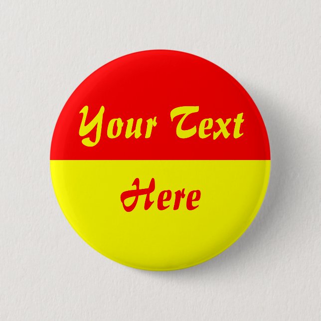 Two Tone - 07 - Customised 6 Cm Round Badge (Front)