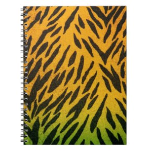 Two Tone Animal Print Notebook