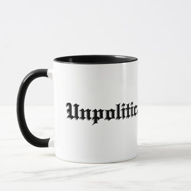 Two-Tone Ceramic Mug (Left)
