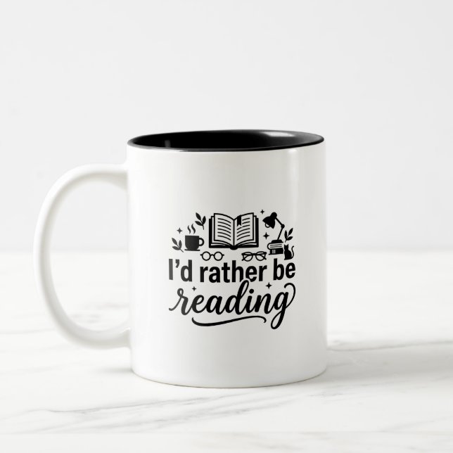 Two-Tone Coffee Mug (Left)