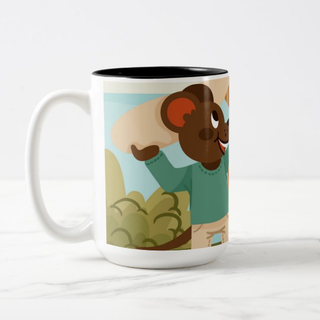 Two-Tone Cosy Sip Coffee Mug (Left)