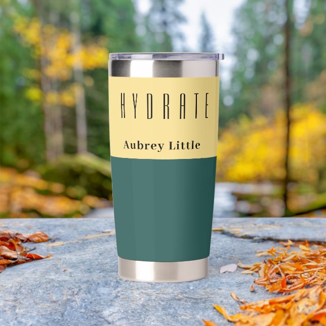 Two tone custom personalised  insulated tumbler (Outdoor)