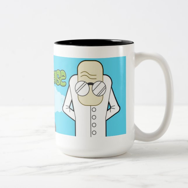 Two-Tone Dr. Dinkle Mug (Right)