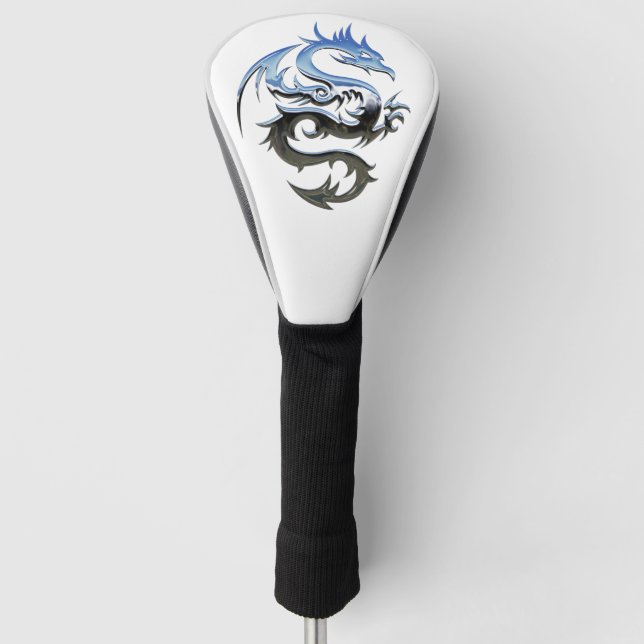 two tone dragon golf head cover (Front)