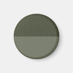 Two-Tone Earthy Green Magnet – Customisable